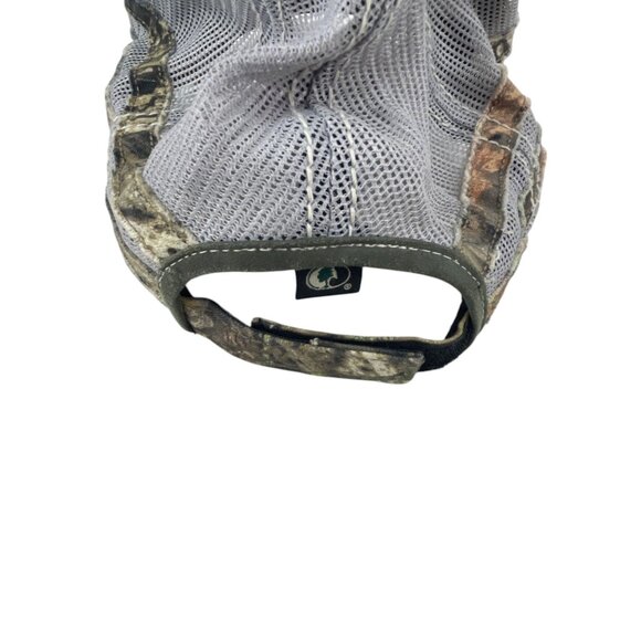 Outdoor Cap Platinum Series Mesh Back Adjustable Green Camo Shipyard Trucker Hat - Picture 6 of 9